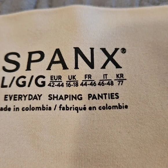 Spanx,NWT,Everyday Shaping Panties, Large, Vintage Rose (pale pink) - Picture 5 of 10
